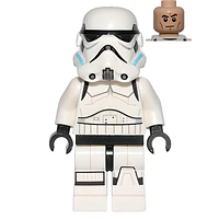 Imperial Stormtrooper - Printed Legs, Dark Azure Helmet Vents, Frown