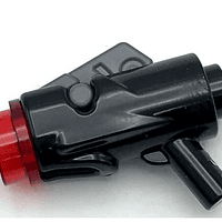 Blaster negro con gatillo rojo