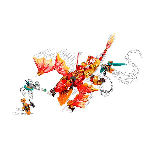 Dragón del Fuego EVO de Kai 3