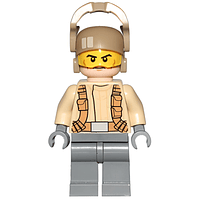 Resistance Trooper - Tan Jacket, Frown, Cheek Lines