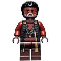 Greef Karga - Túnica de magistrado negra y barba gris