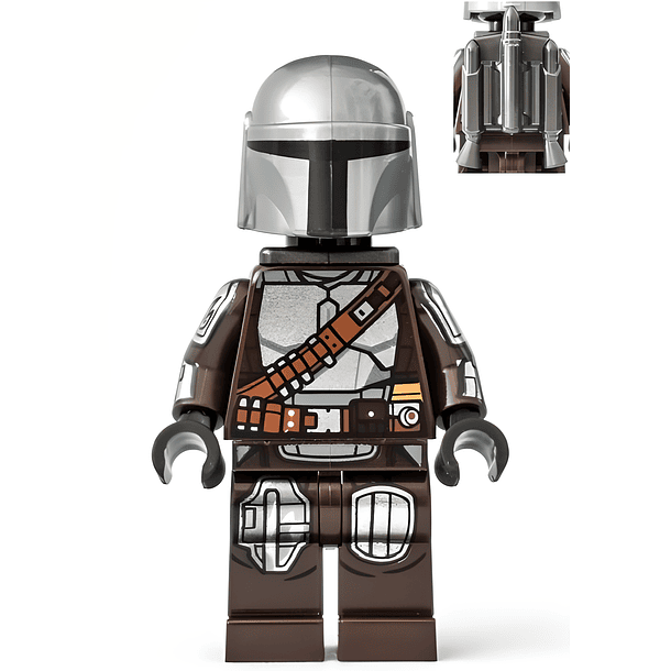 The Mandalorian / Din Djarin / 'Mando' - Silver Beskar Armor, Jet Pack