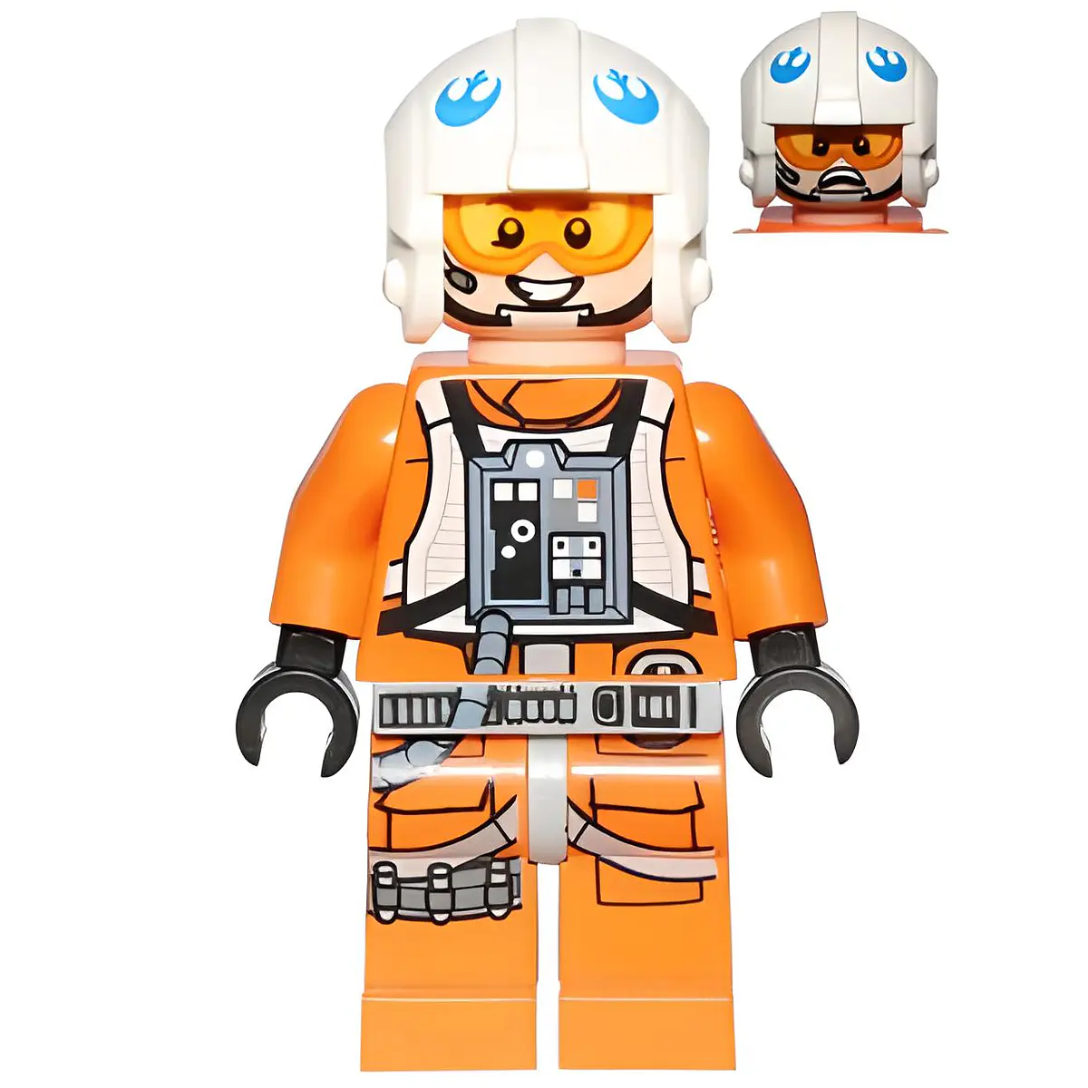 LEGO Star Wars Zin Evalon Minifigure Rebel Pilot Alliance 11912 sw0761