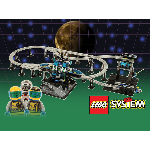 Monorail Transport Base - Lego Reacondicionado