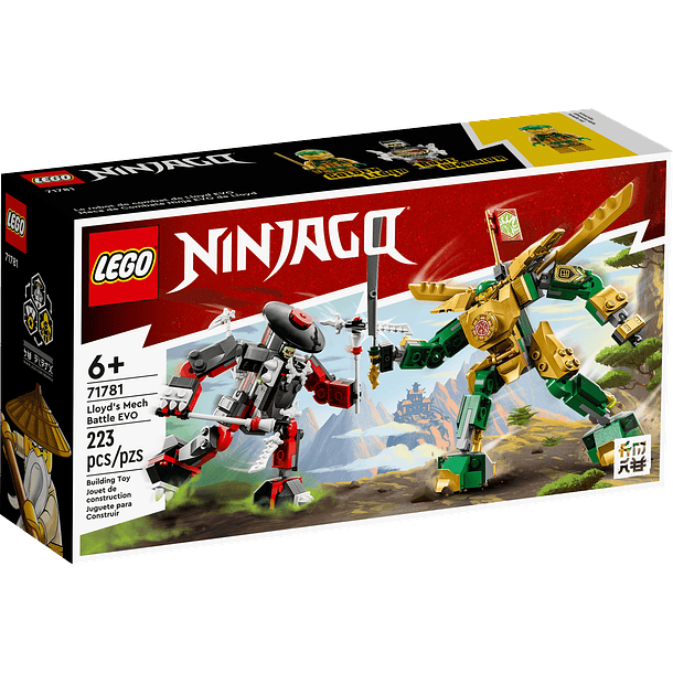 Meca de Combate Ninja EVO de Lloyd 1