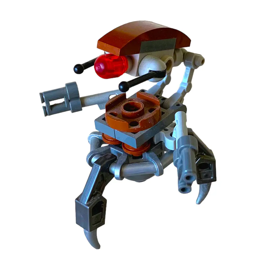 tar War Droideka Detroyer Droid 2pc/et Minifigure Building Block Toy
