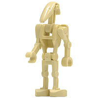 Battle Droid Tan sin placa trasera