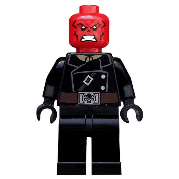 Red Skull - Dark Brown Belt