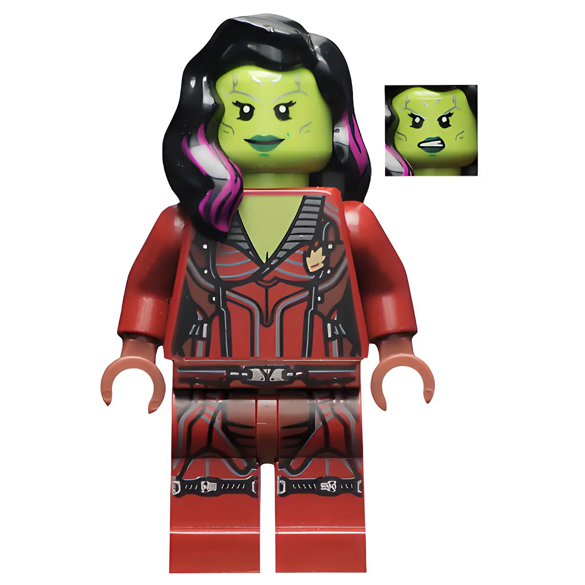 Gamora, Dark Red Suit | Brick Shipping Chile®
