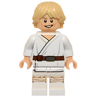 Luke Skywalker (Tatooine, White Legs, Detailed Face Print)