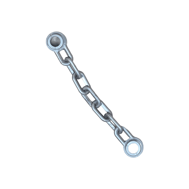 Cadena 5 anillos - GRIS PERLADO