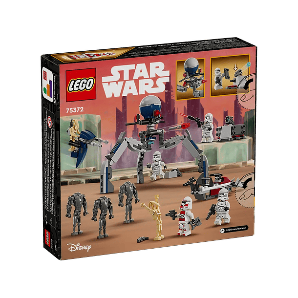 Pack de Combate: Soldado Clon y Droide de Combate 8