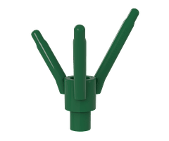 Tallo de flor de planta con soporte de barra, barra y 3 tallos