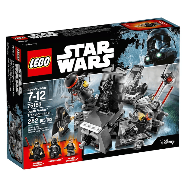 Transformación de Darth Vader - Lego Reacondicionado 1