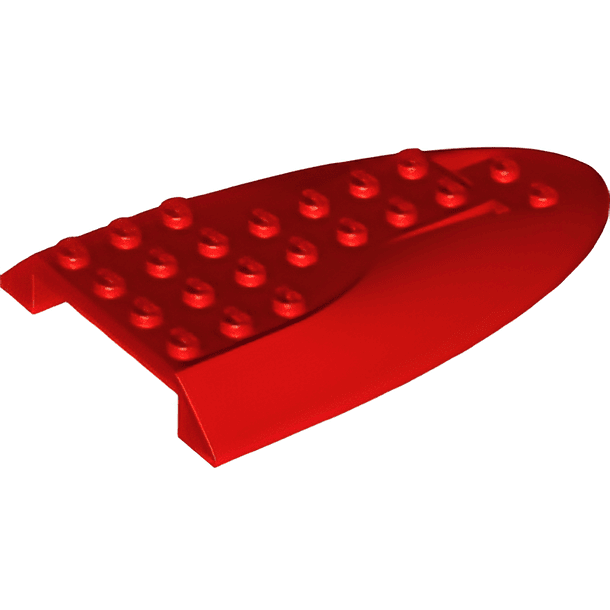 Sección de popa curvada del fuselaje del avión 6 x 10 Top - 6042671  1