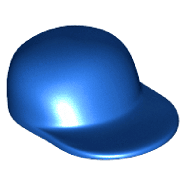 Minifigura, gorra Plana corto y curvo 2