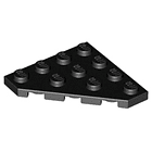 Placa, Cuña esquina cortada de 4 x 4 2