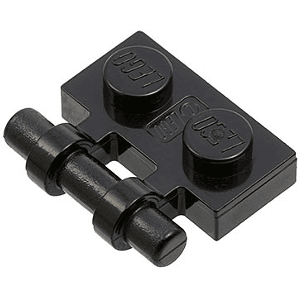 Placa, Modificada 1 x 2 con mango de barra en el lado - extremos libres 3