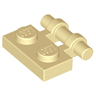 Placa, modificada 1 x 2 con mango de barra lateral - Extremos libres 8