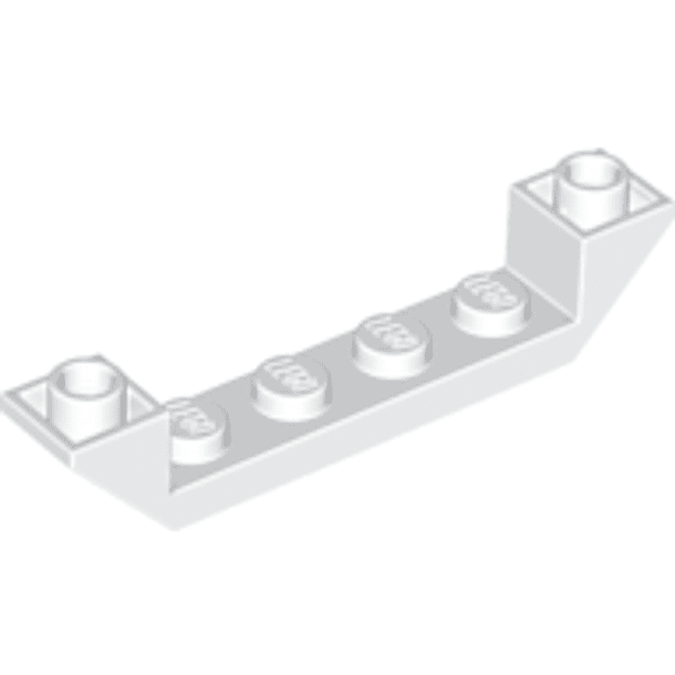Pendiente, Invertida 45 6 x 1 Doble con Corte de 1 x 4 4