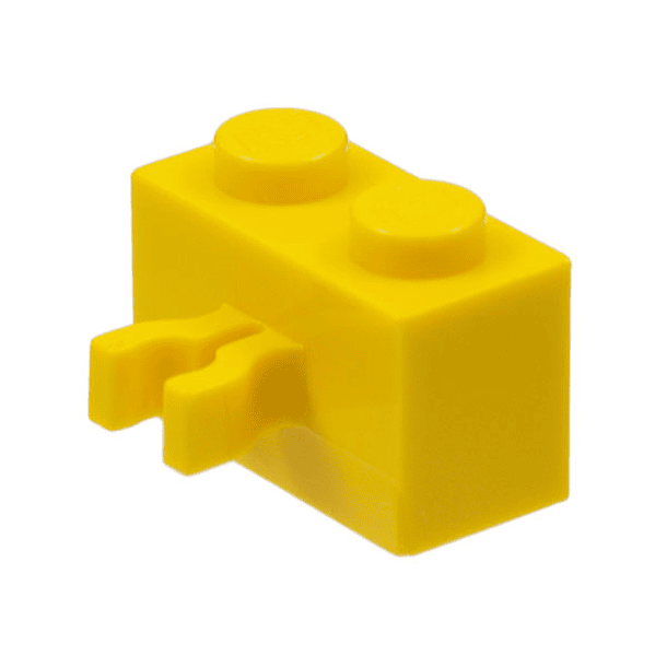 Brick Modificado 1 x 2 con Clip (Agarre Vertical) 1