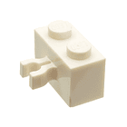 Brick Modificado 1 x 2 con Clip (Agarre Vertical) 2