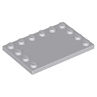 Azulejo modificado de 4 x 6 con montantes en los bordes 1