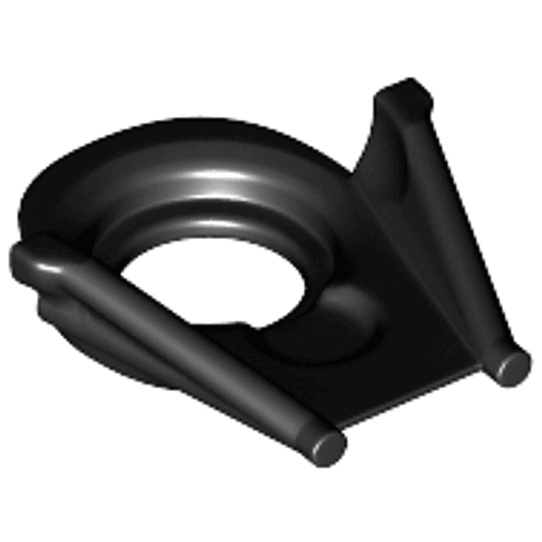 Minifigura, Cuello Collar SW Darth Vader Parte inferior del casco