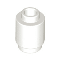 Brick, redondo 1 x 1