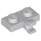 Placa modificada 1 x 2 con clip en el lateral (agarre horizontal) 6