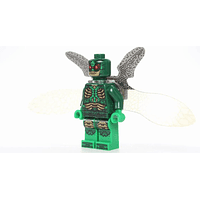 Parademon - Verde oscuro, alas extendidas