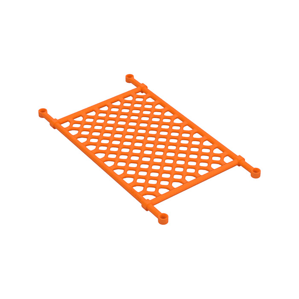 Red, plástico, celosía, 8 x 14