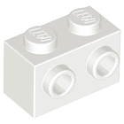 Brick , Modificado 1 x 2 con Montantes en 1 Lado 1