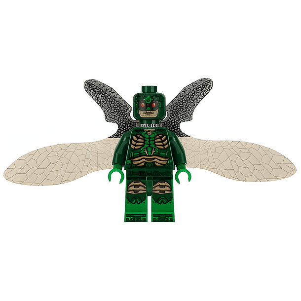 Parademon - Verde oscuro, alas extendidas 2