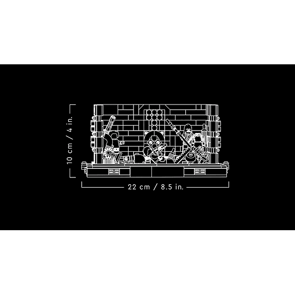 Diorama: Compactador de Basura de la Estrella de la Muerte - Reacondicionado 6