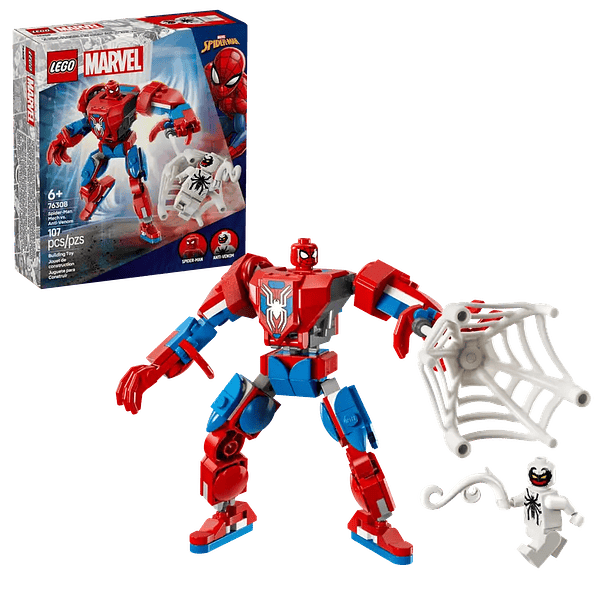 Armadura Robótica de Spider-Man vs. el Anti-Venom 2