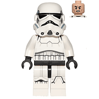 Soldado de Asalto Imperial – Piernas Estampadas, Ranuras del Casco Azul Oscuro