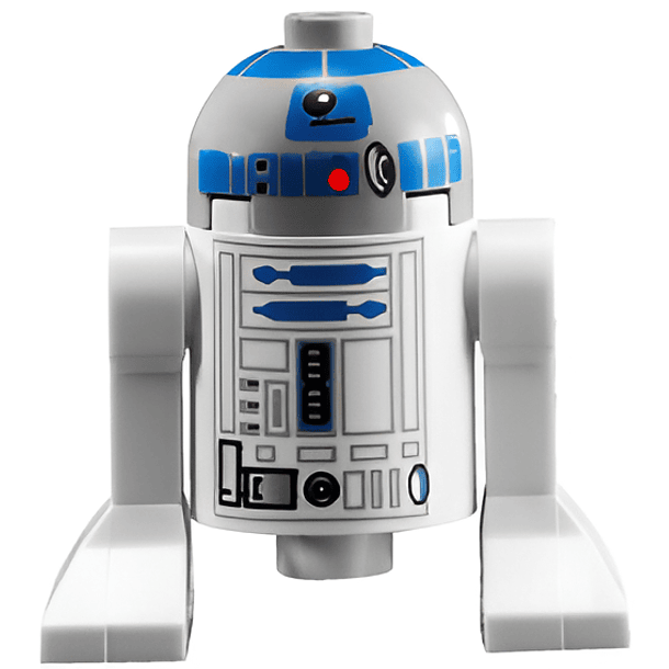 Droide Astromecánico R2-D2 – Cabeza Gris Azulado Claro