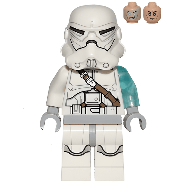 Jek-14 con Casco de Stormtrooper