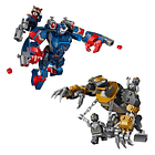 Thor de Vengadores: Endgame vs. Chitauri 3