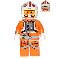 Luke Skywalker (Piloto, Piernas Impresas, Líneas en las Mejillas)