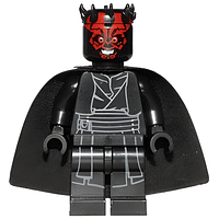 Darth Maul - Cuernos y capa, piernas estampadas