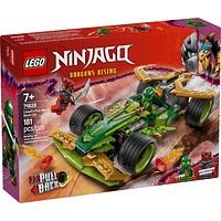 El coche de carreras de retroceso de Lloyd