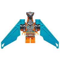 Boa Destructora - Torso de coraza, cabeza gris oscuro perlado, mochila propulsora