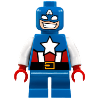 Capitán América - Piernas cortas