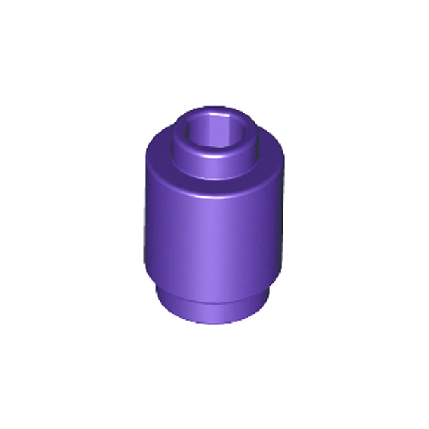 Brick, redondo 1 x 1 7