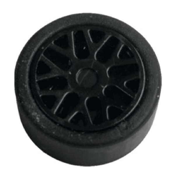 Rueda de 11 mm de diámetro x 6 mm con 8 radios en 'Y'