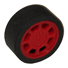 Rueda de 8 mm D. x 6 mm con 8 radios 1