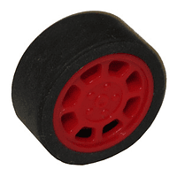 Rueda de 8 mm D. x 6 mm con 8 radios