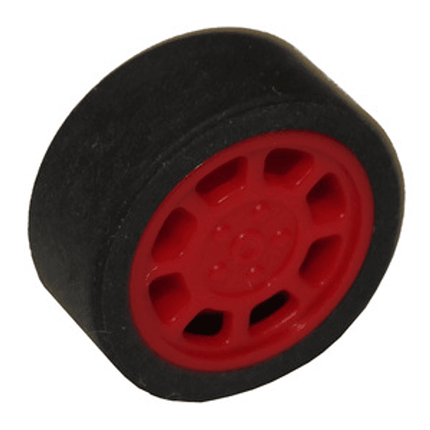 Rueda de 8 mm D. x 6 mm con 8 radios 1